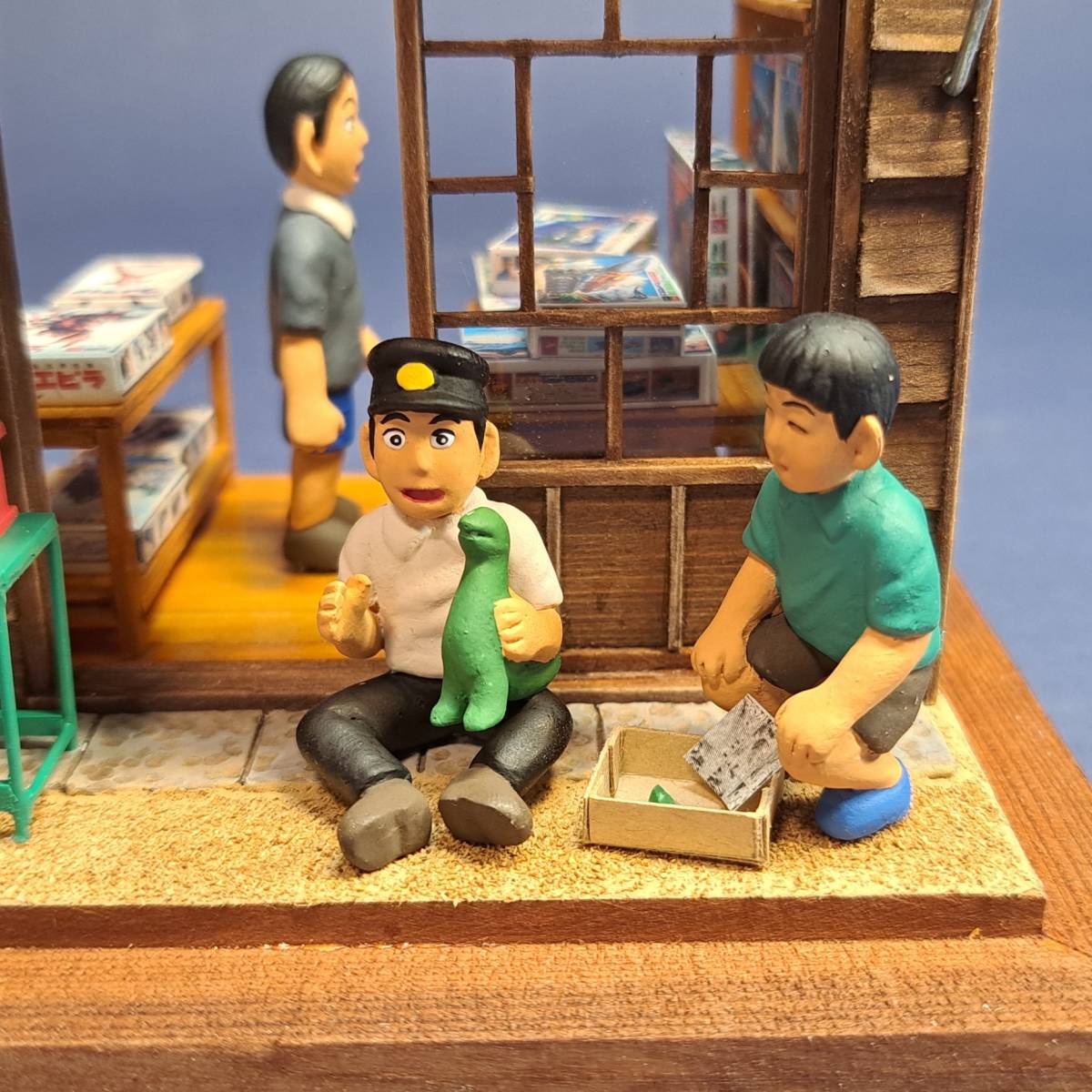山本高樹の昭和ジオラマ 1/25 「青空プラモ」アクリルケース付