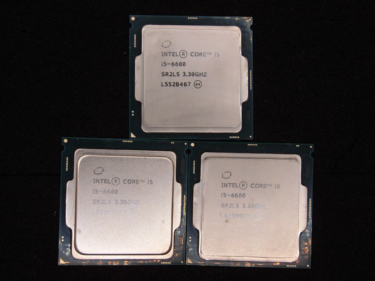 ◇◇ Intel Core-i5 6600 ⁄ 3.30 GHz ⁄ Intel第6世代CPU（BIOS