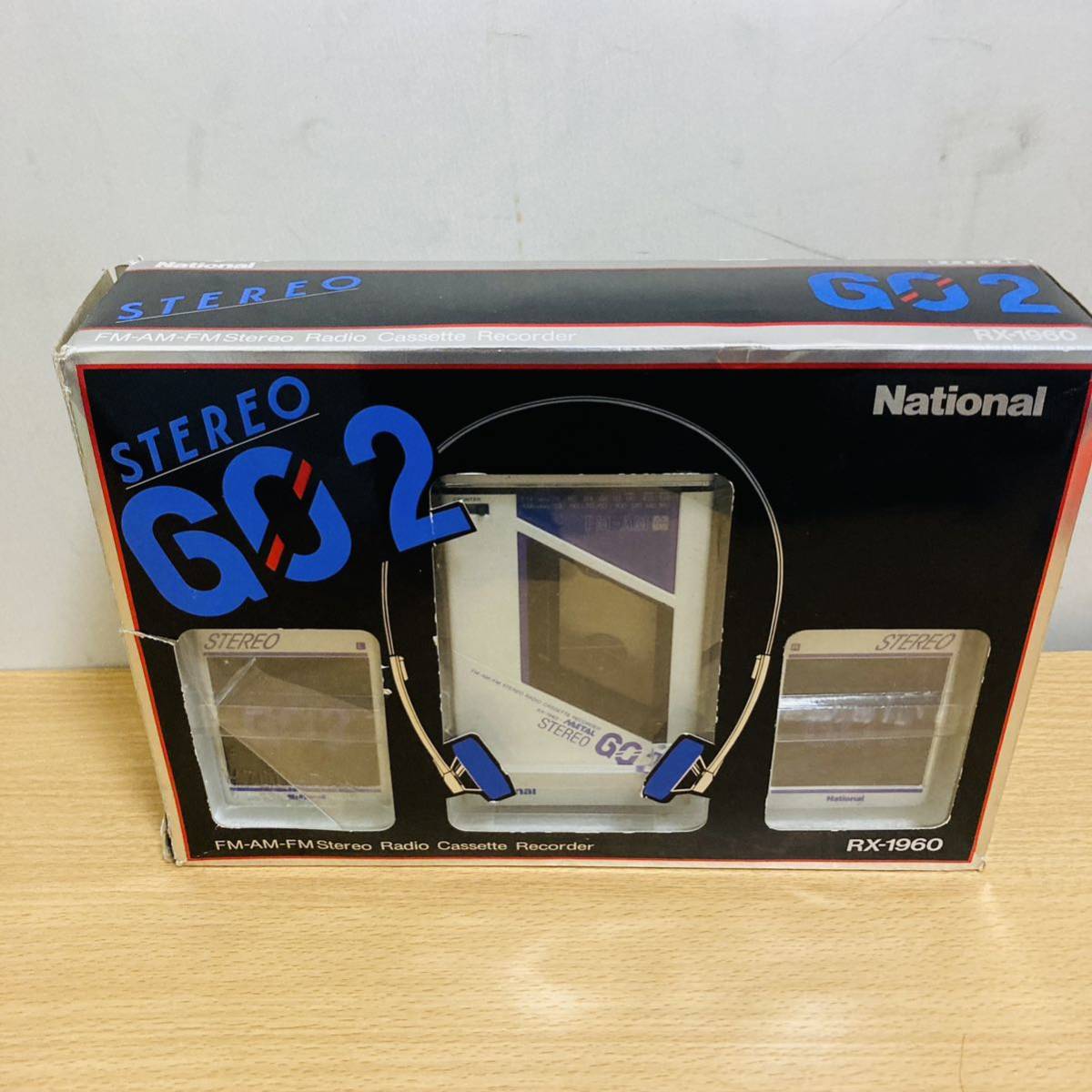 National GO2 オーディオ機器 ナショナル ジャンク カセットレコーダー