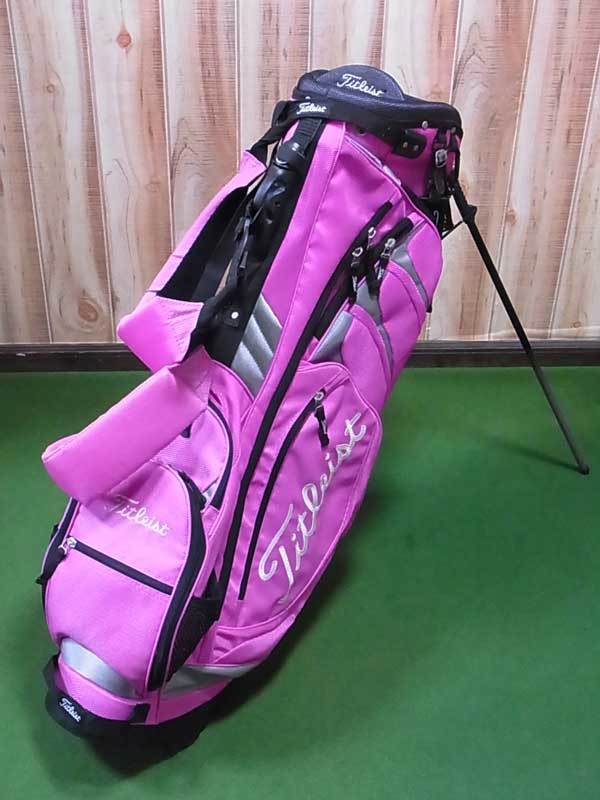 タイトリスト スタンドバッグ Titleist Stand Bag Pink タイトリスト