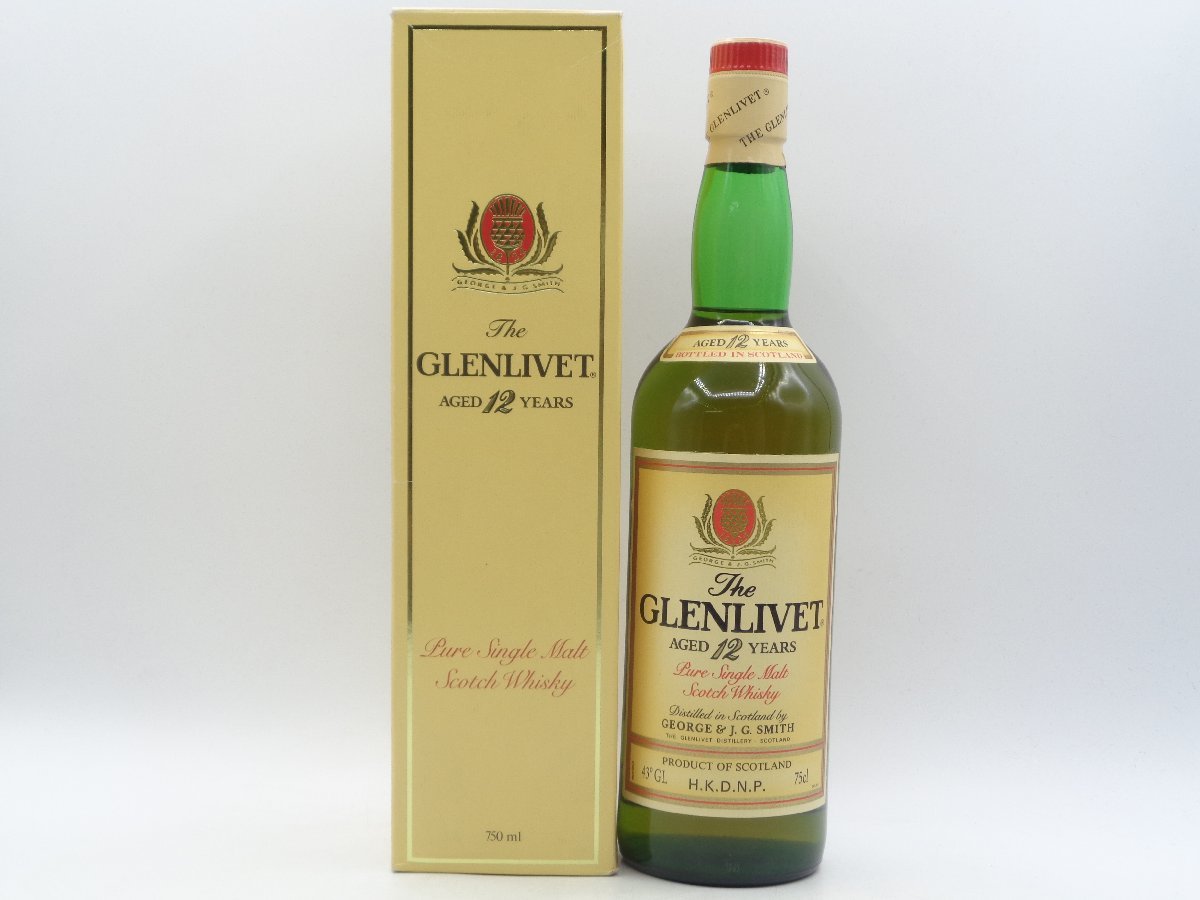 The GLENLIVET グレンリベット 12年 レッドキャップ ハイランド モルト