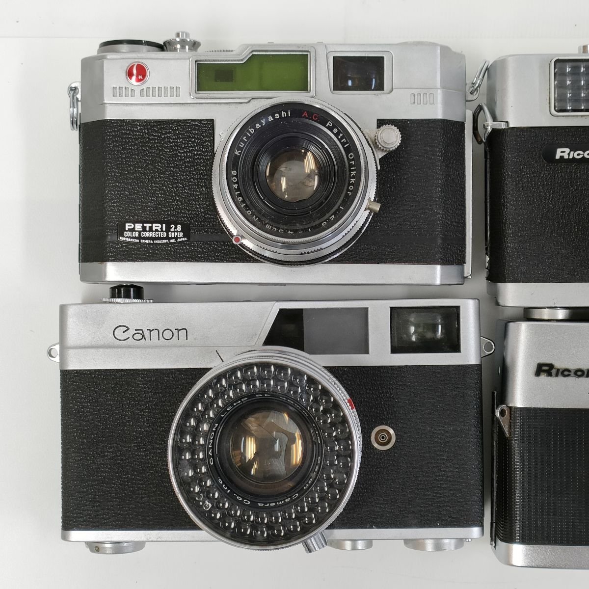 Fujica 35-ML ， Canon Canonet QL17 ， Yashica Electro35 他 レンジファインダー 18点セット まとめ ●ジャンク品 [7176TMC]