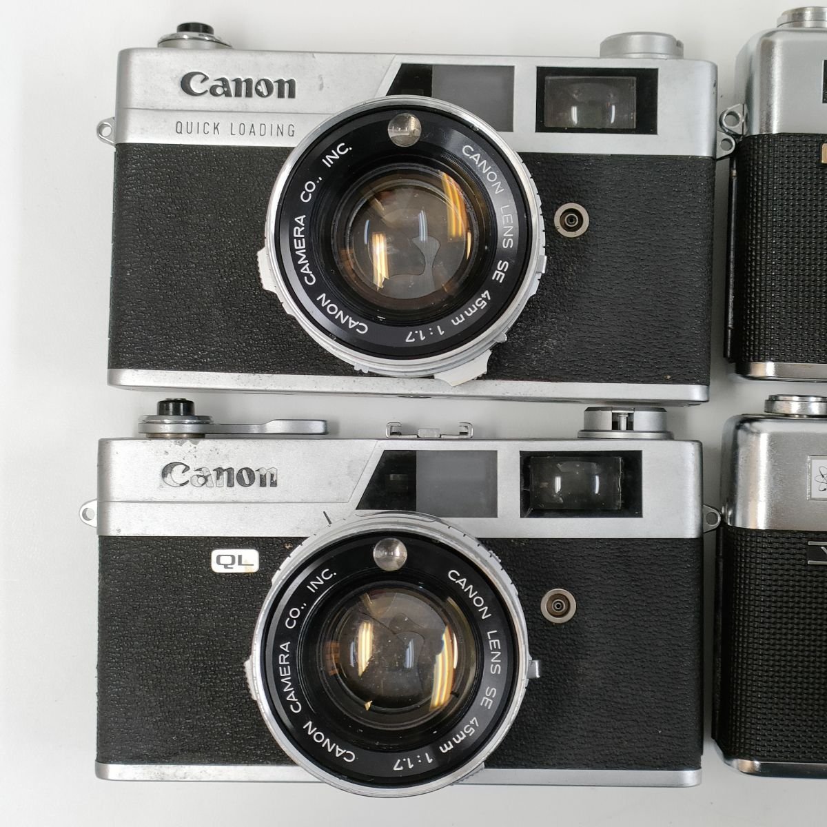 Fujica 35-ML ， Canon Canonet QL17 ， Yashica Electro35 他 レンジファインダー 18点セット まとめ ●ジャンク品 [7176TMC]