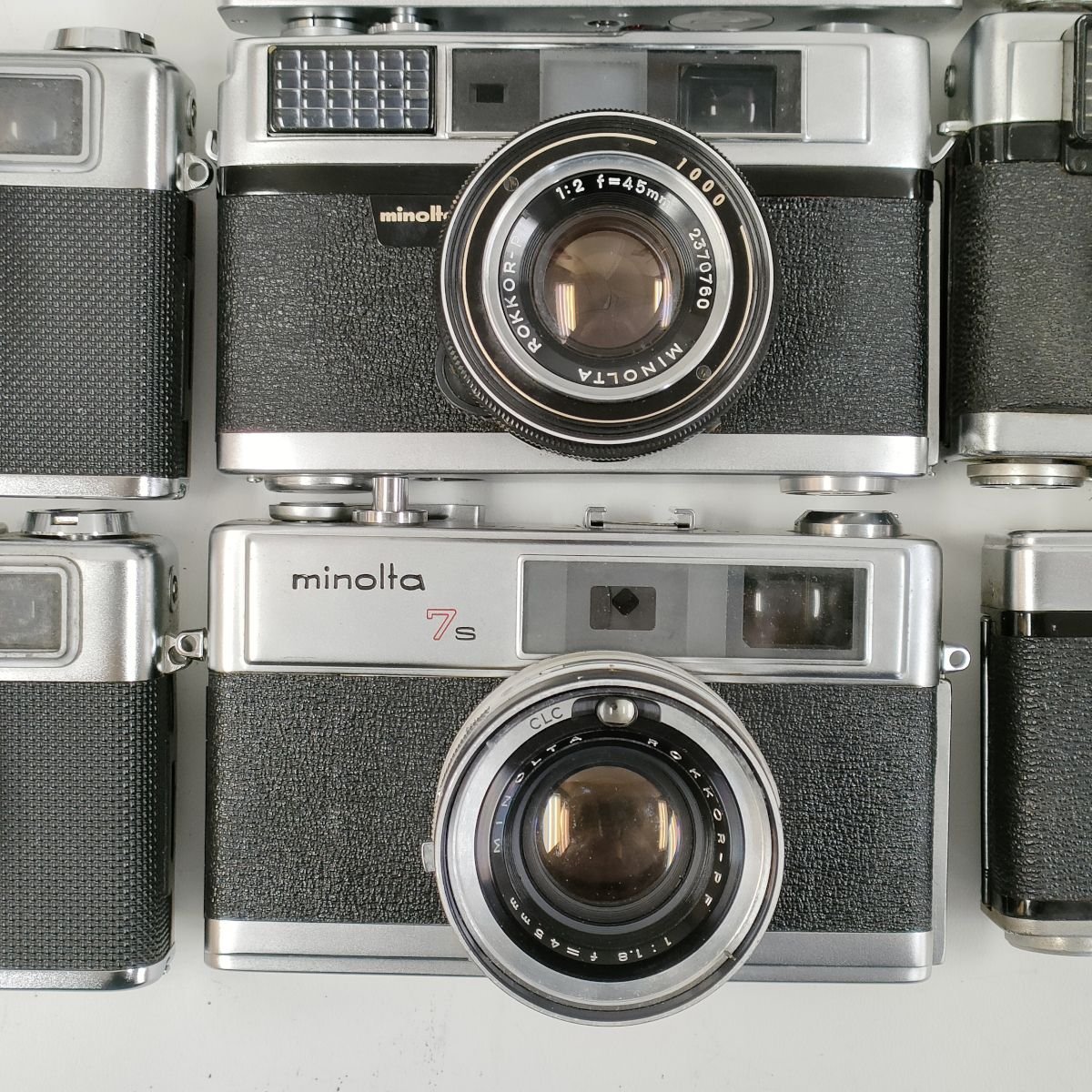 Fujica 35-ML ， Canon Canonet QL17 ， Yashica Electro35 他 レンジファインダー 18点セット まとめ ●ジャンク品 [7176TMC]