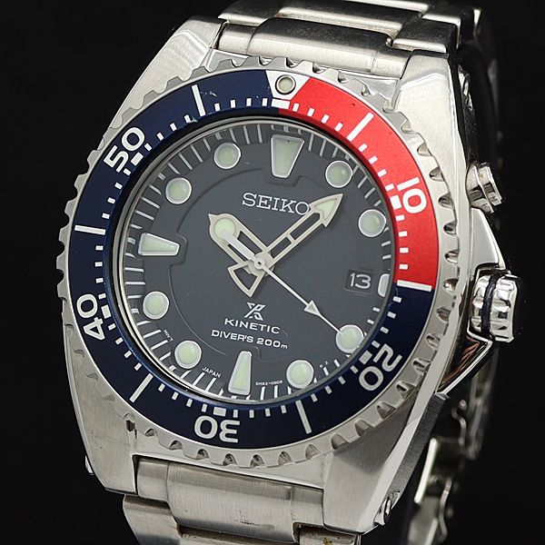 SEIKO セイコー 5M82 キネスティック 腕時計 箱付き セイコー SEIKO