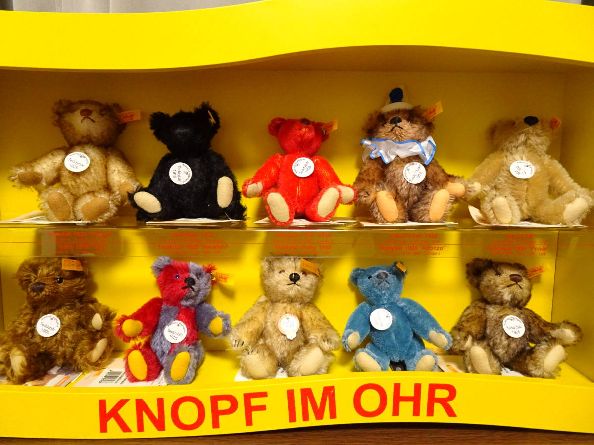 希少 steiff シュタイフ オークションハイライト ミニチュアベア 