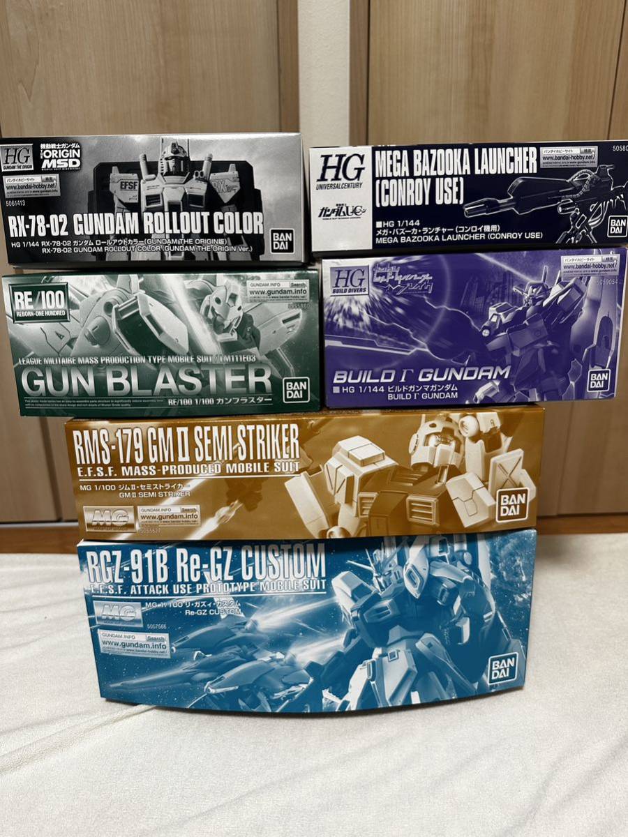 HG ガンプラ 5体セット まとめ売り ガンプラ 未組立 バンダイ MG HGセット 再販 ガンプラ MG まとめ売り