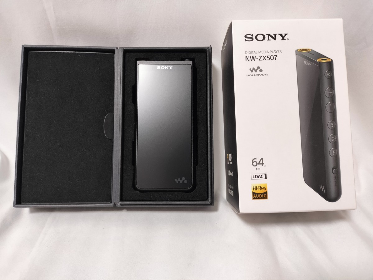 SONY WALKMAN NW-ZX507 ハイレゾ バランス接続 ケーブル 純正ケース