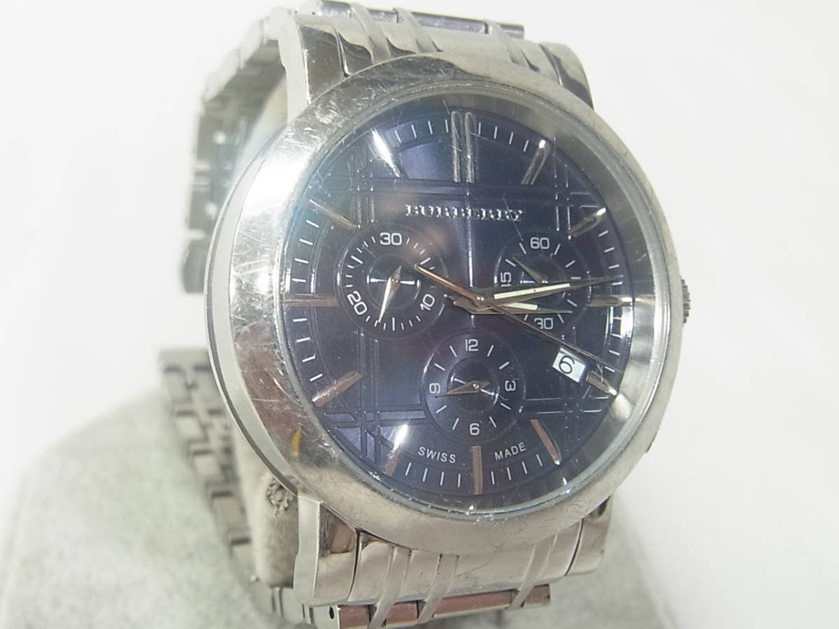 8001　バーバリー　BU1360　メンズクォーツ　動作品