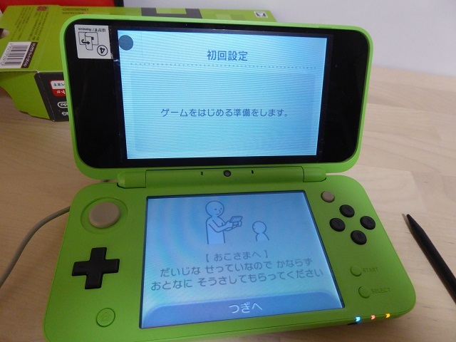 美品 箱付 ニンテンドー Nintendo 2DS LL マインクラフト クリーパー 