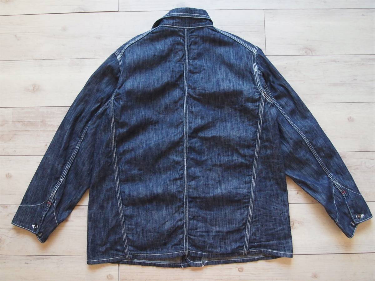 ザリアルマッコイズ デニムジャケット カバーオール lot 701J サイズ42