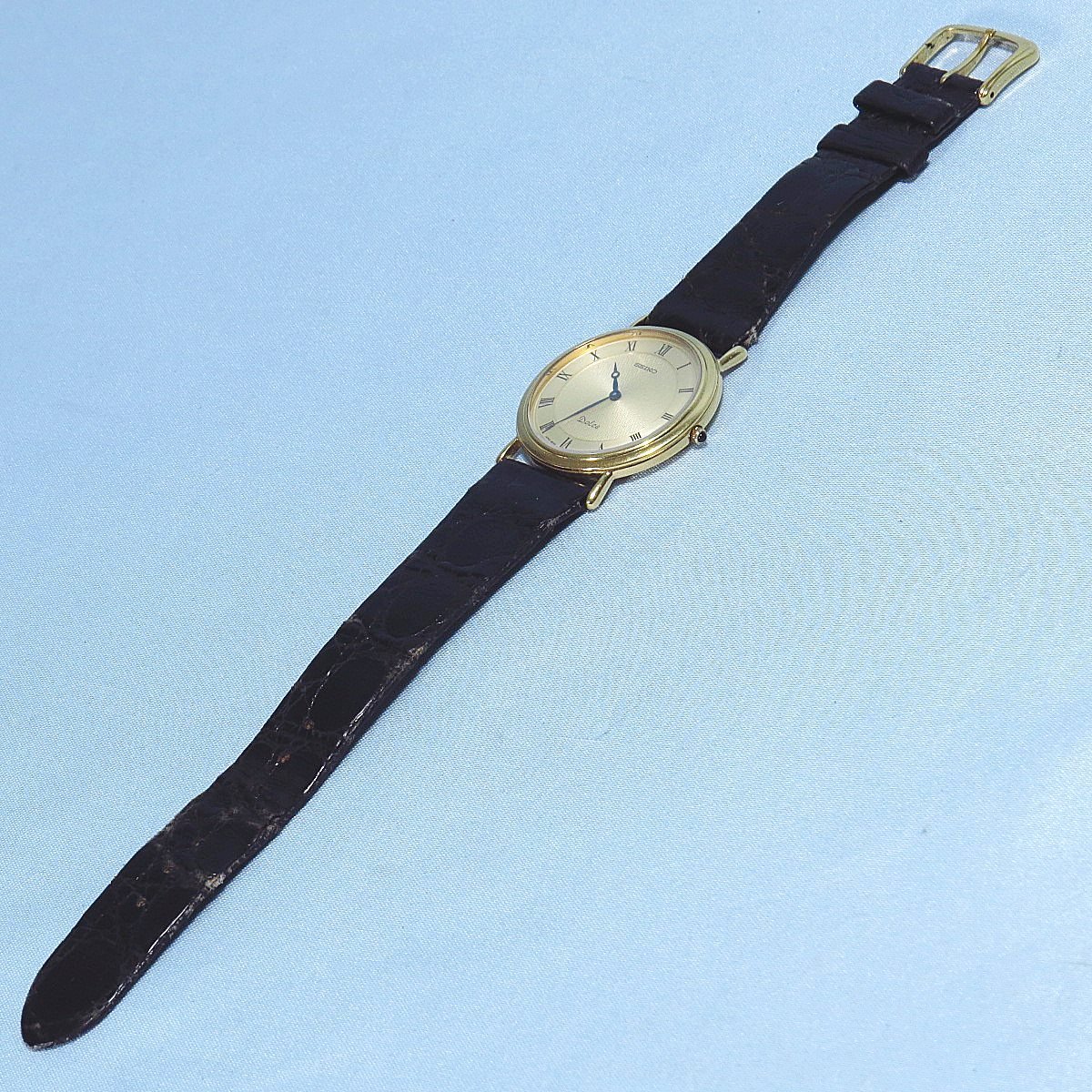 ◇ SEIKO Dolce 8N40-6000 14K セイコー ドルチェ クオーツ腕時計 