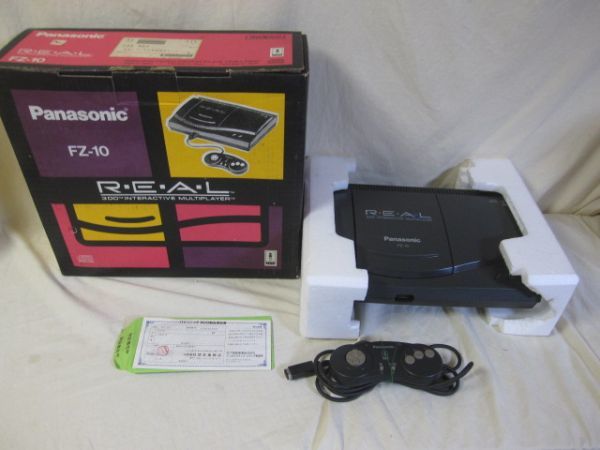 【定番，得価】 Panasonic パナソニック 3DO REAL FZ-10 本体 インタラクティブ マルチプレーヤー ゲーム機 訳あり(3DO)｜売買されたオークション情報、yahooの商品情報をアーカイブ公開 - オークファン 3DO