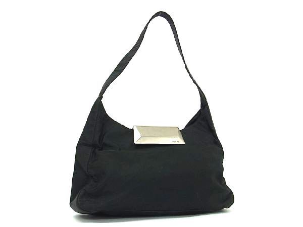1円 PRADA プラダ テスートナイロン ワンショルダーバッグ 肩掛け