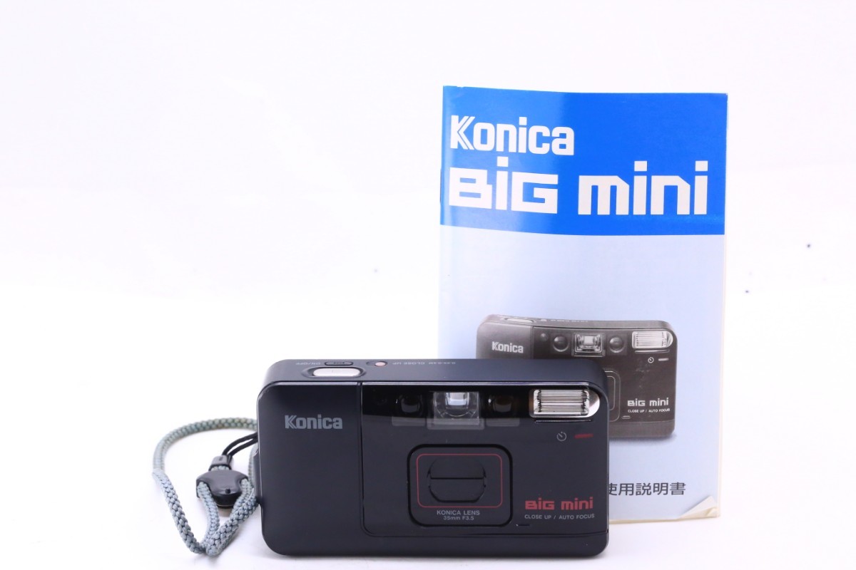 コニカ Konica BIG mini 35mm F3.5 コンパクトフィルムカメラ #10516