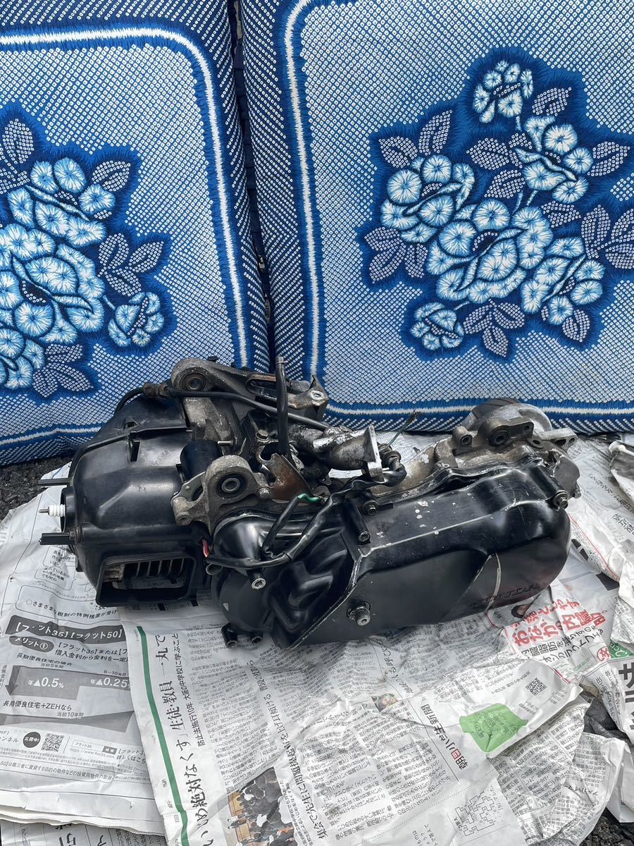 エンジン ZX HONDA ジャンクライブDio エンジン始動 部品取り HONDA
