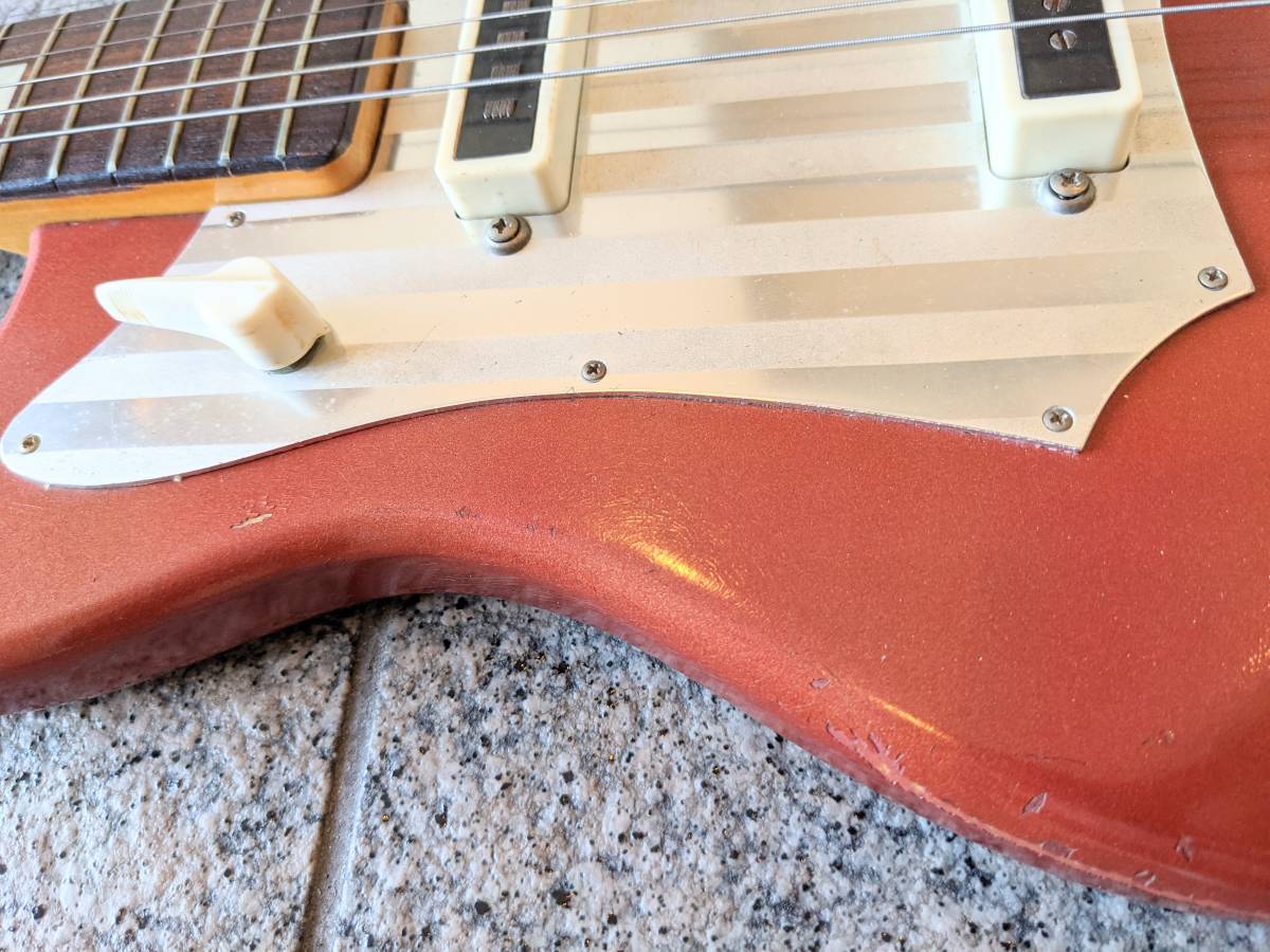 □グヤトーン Guyatone LG-80T バーガンディミスト char ビザール 