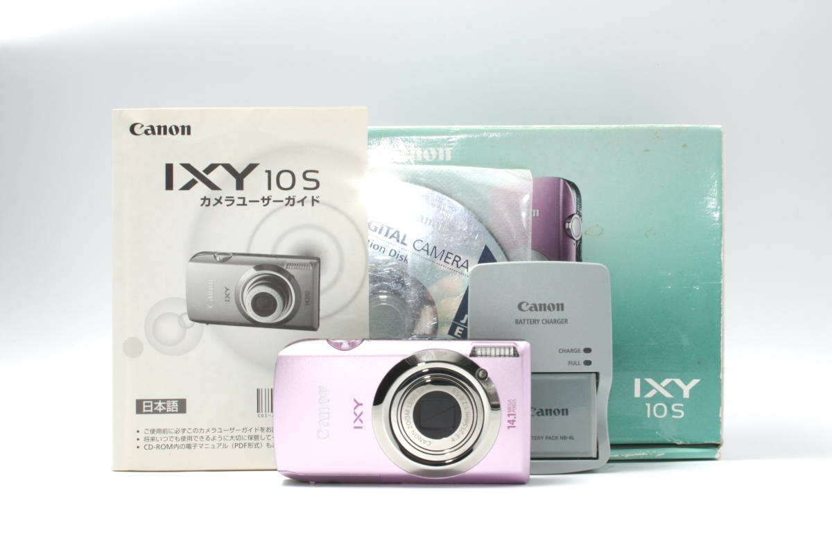 1円スタート!!】☆外観美品☆ Canon キヤノン IXY 10S PC1467 イクシー 