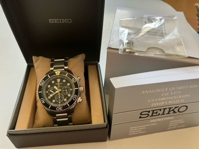 SEIKO プロスペックス　ソーラーダイバー　CAL V175