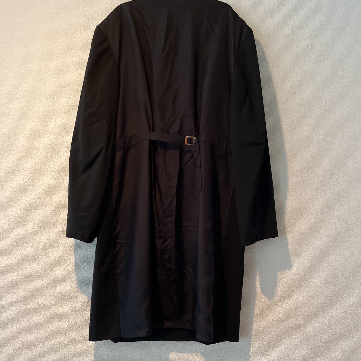 コムデギャルソンブラック切り替えロングジャケットメンズ des GARCONS