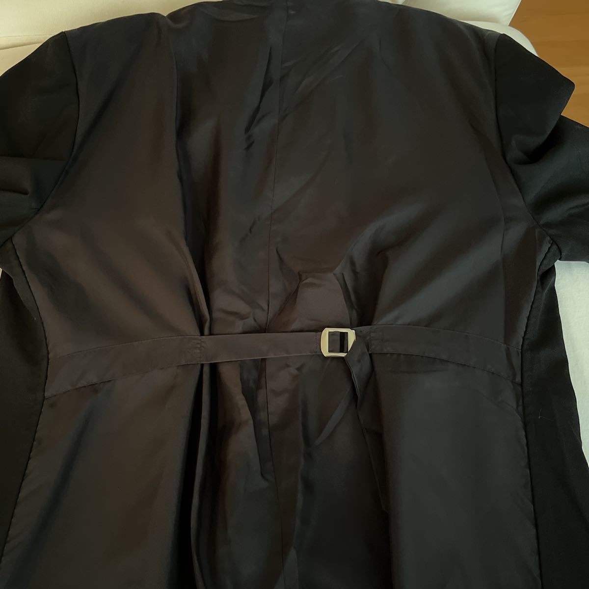 コムデギャルソンブラック切り替えロングジャケットメンズ des GARCONS