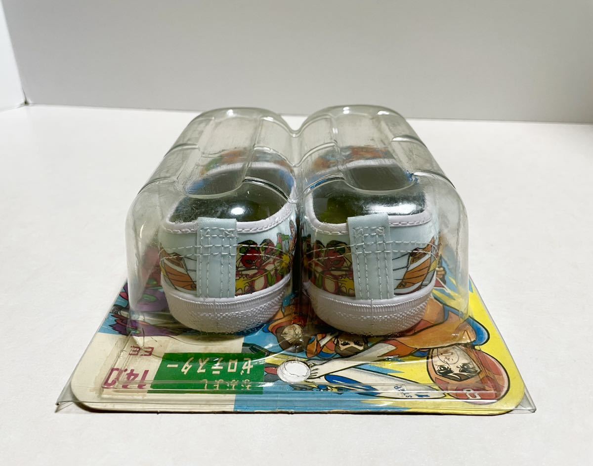 当時物 月星シューズ製 0テスター ゼロテスター 運動靴 デッド品 裏 