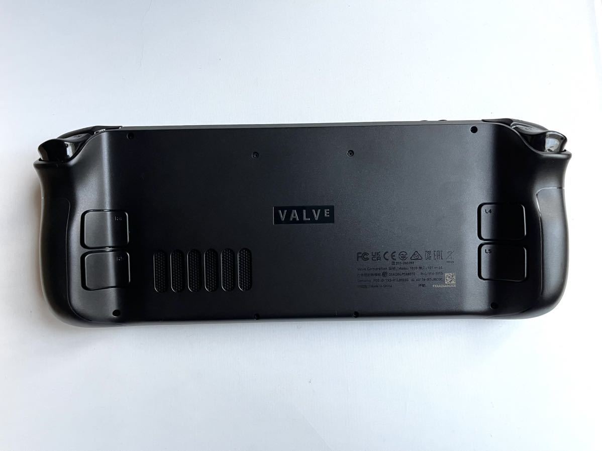 中古美品】steam deck 64gb + 純正ドッキング ステーション＋512gb