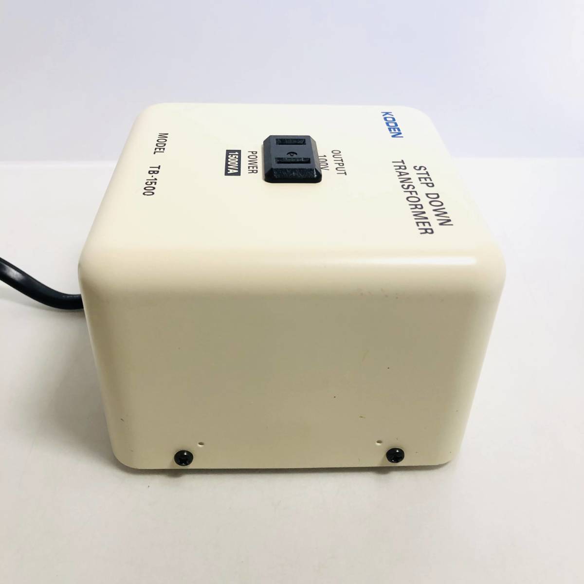 東京興電KODEN 変圧器 海外対応 酸っぱ 1500W TA1500