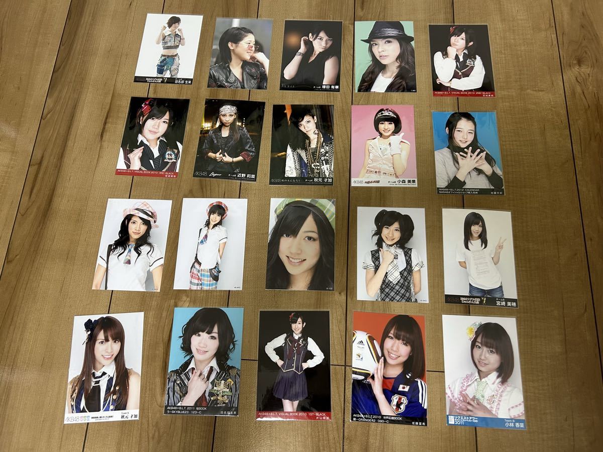 1円スタート AKB48 SKE48 NMB48生写真 まとめ 売り 69枚 前田敦子 大島 