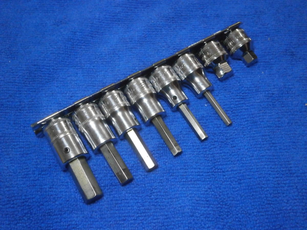 Snap-on スナップオン スタビヘックスソケット1TMAMXS3E～6E+FAMXS7E 
