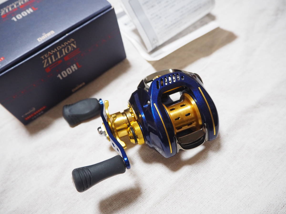 ♪♪超美品 ダイワ ジリオン PEラインスペシャル 100HL 左 日本製 