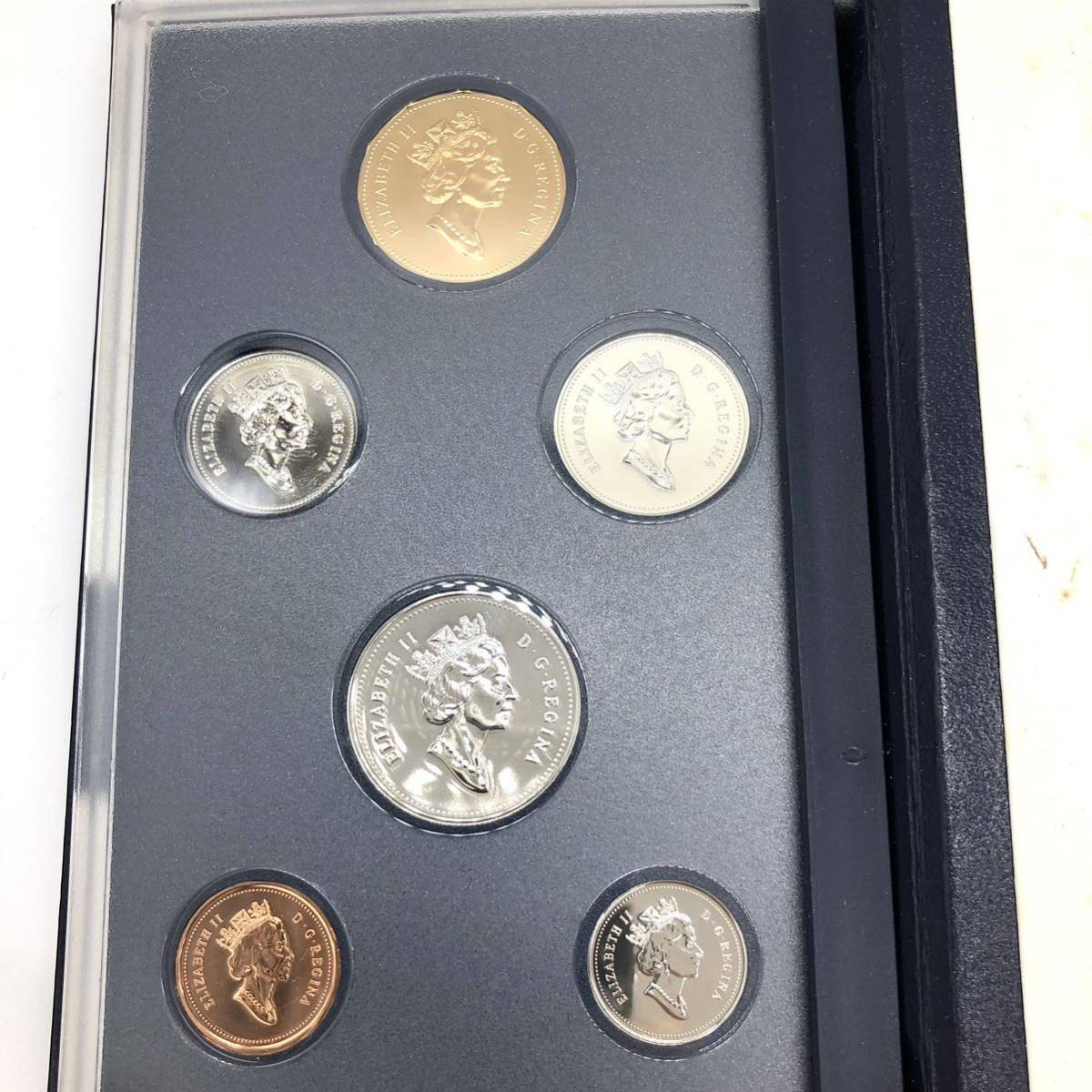 外貨△大量まとめ』LB-48 アメリカ 1ドル 銀貨 カナダ 1995 プルーフ 