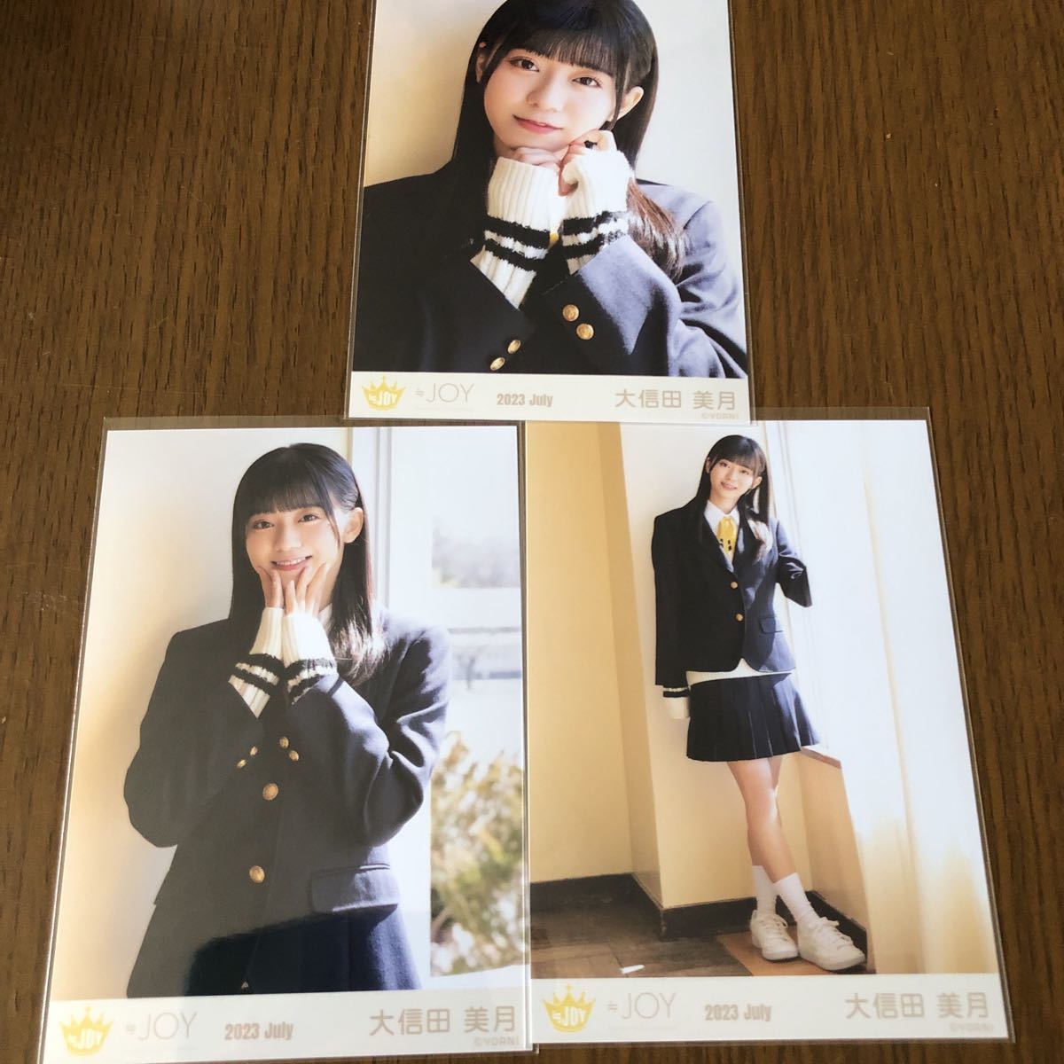 大信田美月 ニアジョイ 生写真 コンプ ≒JOY ニアジョイ 大信田美月 ≒