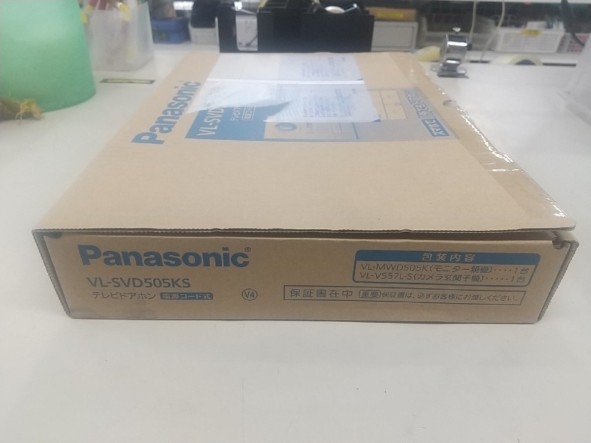 未k使用品】Panasonic テレビドアホン VL-SVD505KS IT1AZ2Y3R2XC(安全 
