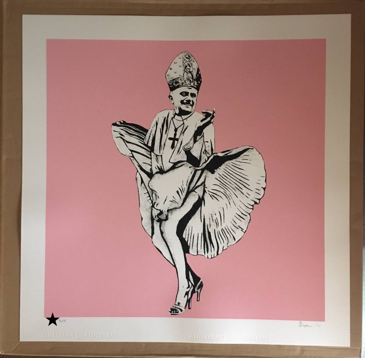 新品!! DOLK ドルク Pope ポープ 300枚限定 teddy kitty punk banksy 