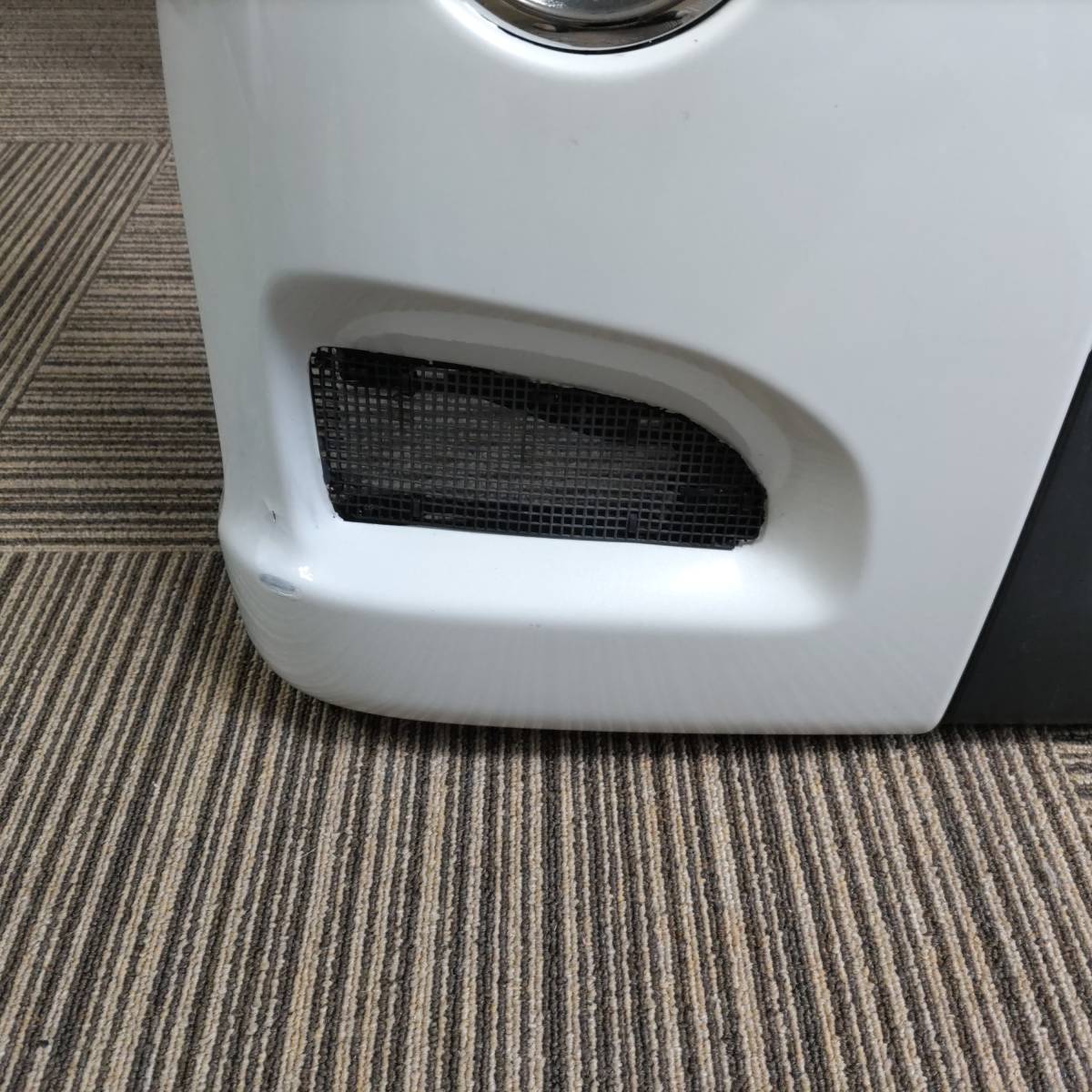 中古　後期　DA64W エブリィワゴン フロントバンパー フォグランプ左右 Z7T パール 