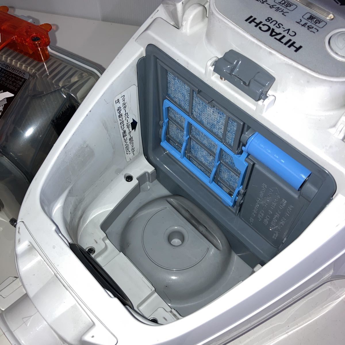 日立 HITACHI 紙パック式掃除機 掃除機 クリーナー 中古 2012年製 CV 