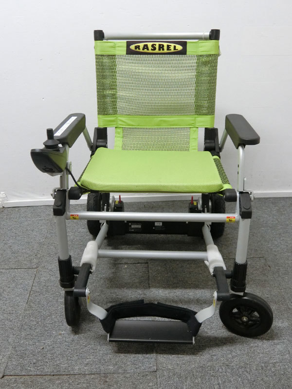 □得々□RASREL/ラスレル/折りたたみ式電動車いす/軽量/コンパクト収納  