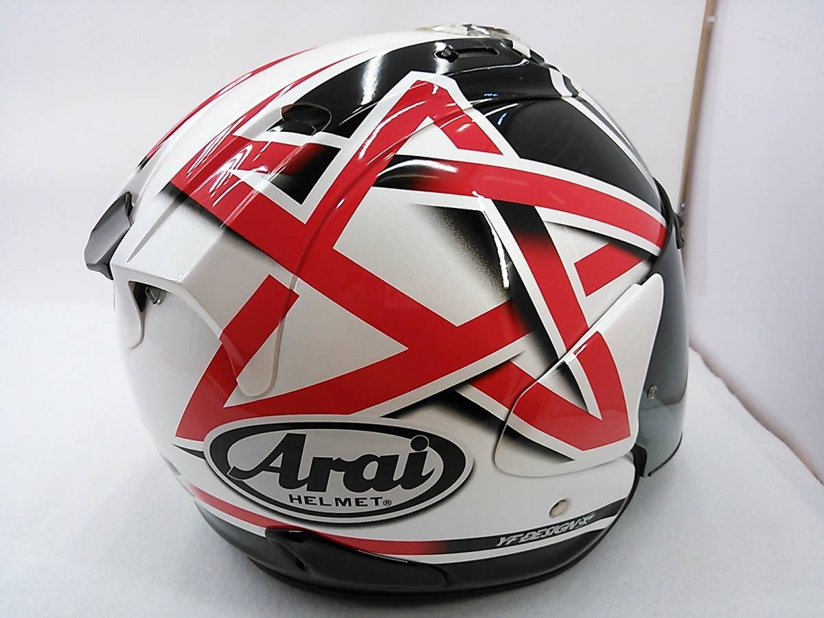 外装美品 2020年製 Arai アライ VZ-RAM NAKANO X ナカノ XLサイズ 