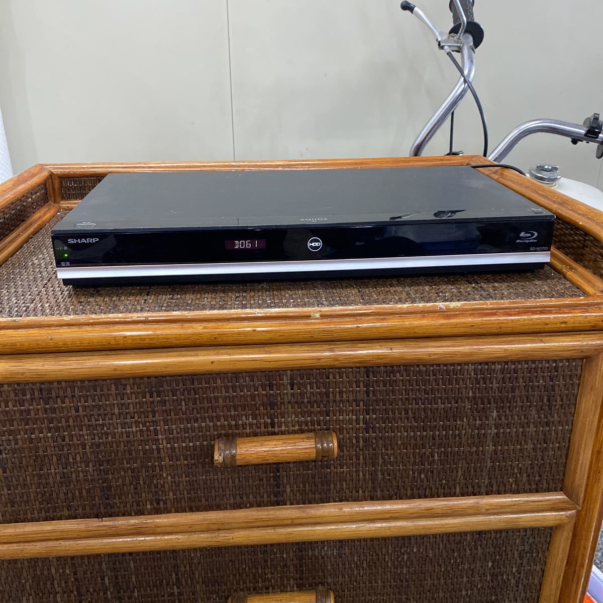 SHARP BD-W1700 ブルーレイレコーダー HDD 1TB 動作品 ㊷大容量1TB