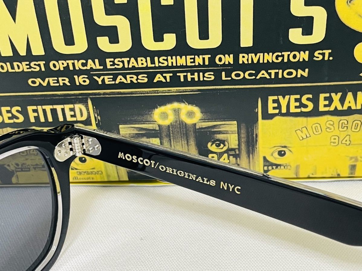 ☆モスコット☆サングラス☆MOSCOT☆MOMZA☆伊達眼鏡 セルフレーム