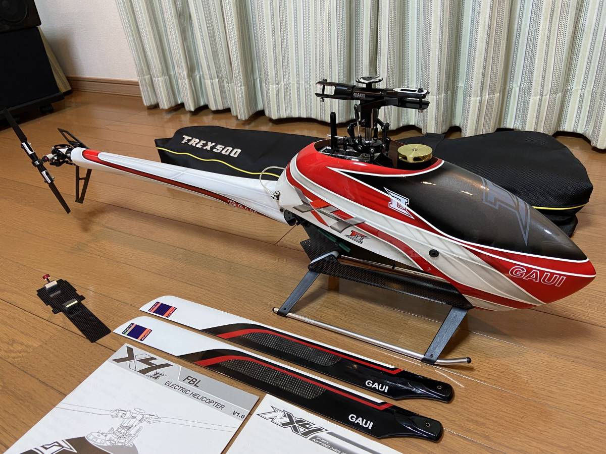 GAUI 500クラス 電動ヘリ X4(Version2) 中古美品 キャリングバッグ付き
