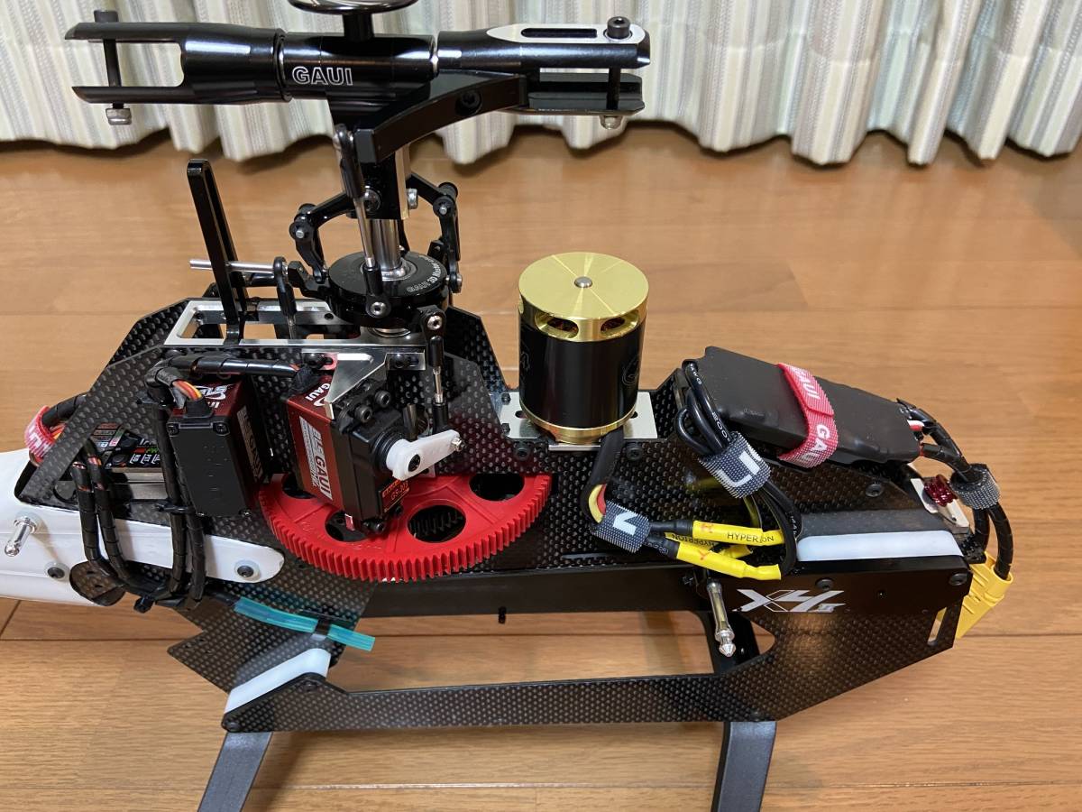 GAUI 500クラス 電動ヘリ X4(Version2) 中古美品 キャリングバッグ付き