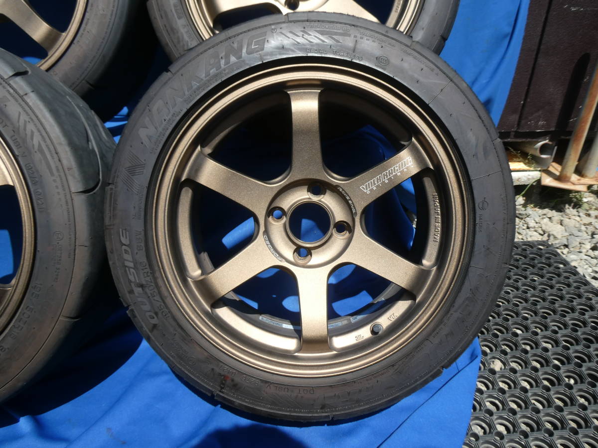 レイズ TE37 SONIC 16インチ 7J +25 PCD100 4穴 ソニック 鍛造 軽量