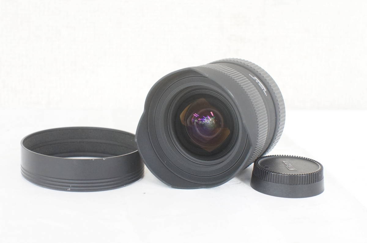 ⑥ SIGMA シグマ EX 12-24mm D F4.5-5.6 DG HSM ニコンマウント レンズ 