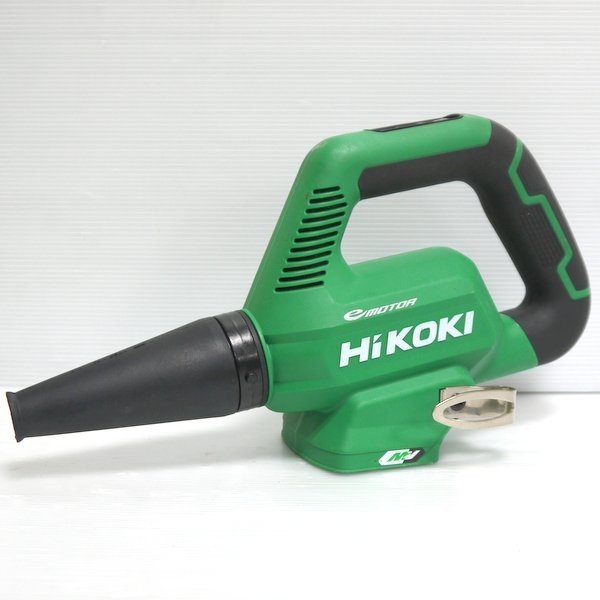 HiKOKI コードレスブロワ RB36DB NN 本体のみ アグレッシブグリーン 36V マルチボルト 充電式 ハンディ 小型 軽量 ハイコーキ ≡DT3553