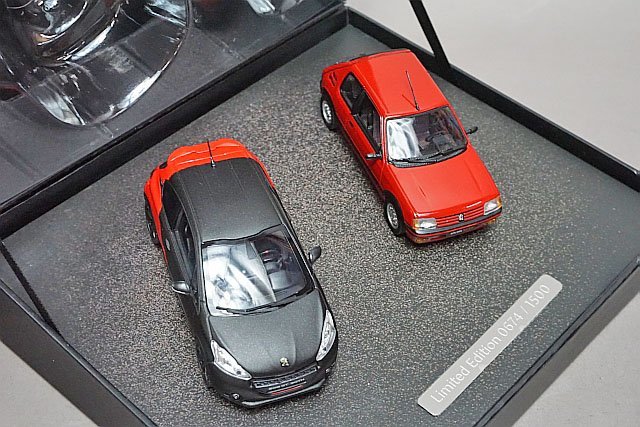 NOREV ノレブ 1/43 Peugeot プジョー 205 & 208 GTI 30周年記念 2台セット