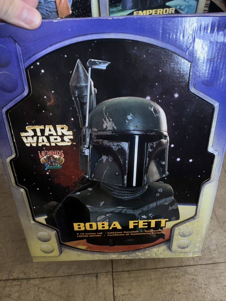LEGENDS 　ボバ・フェット　バストスタチュー5000体限定品 スターウォーズ スターウォーズ STAR WARS ボバフェット 限定5000体 未