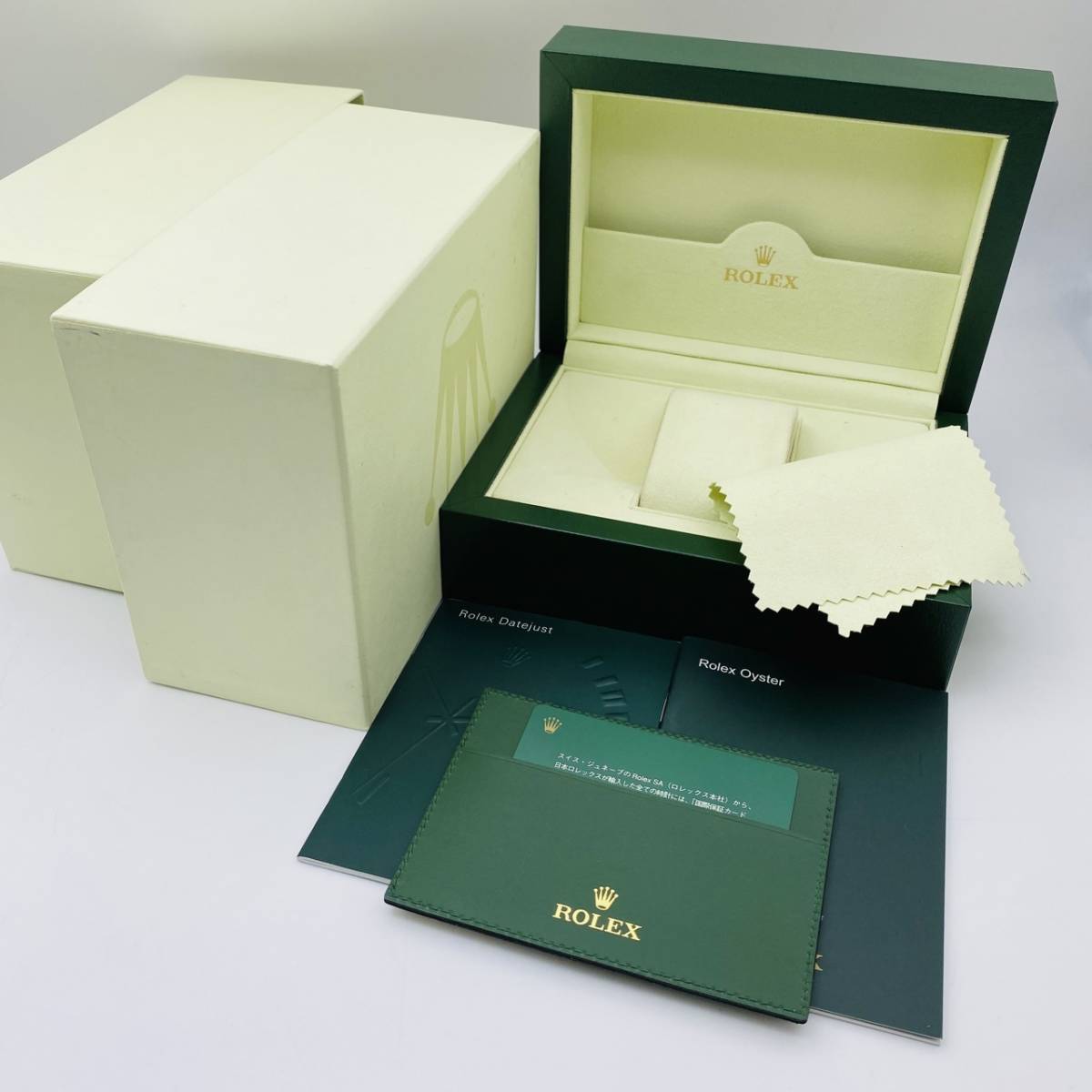 ROLEX ロレックス 正規品 箱 Mサイズ 旧型 オイスター デイトジャスト 管理番号105