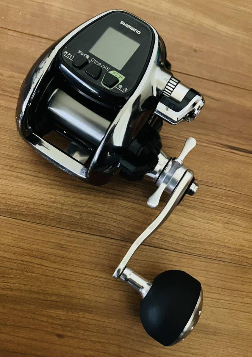 シマノ フォースマスター3000MK 通電可能も難あり SHIMANO ForceMaster 3000MK 電動リール シマノ電動リール シマノ